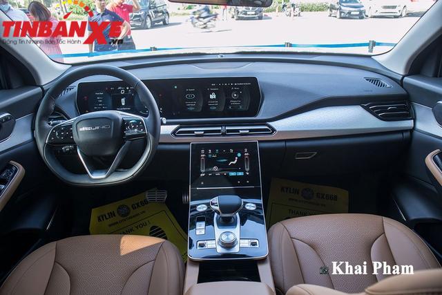 Nội thất xe BAIC Beijing X7 2023