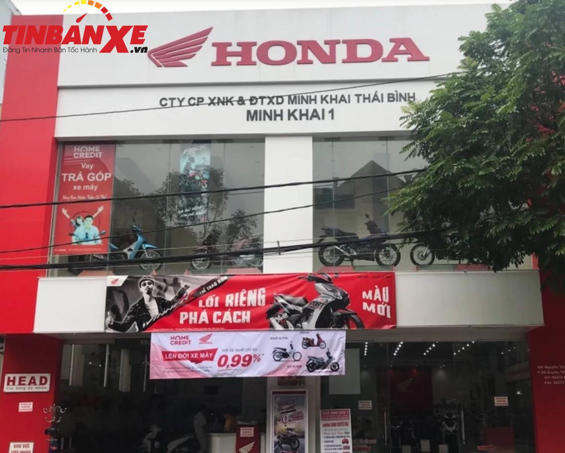 Cửa hàng Honda tại Thái Bình